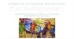 Desktop Screenshot of carmellatuliszewskiart.com